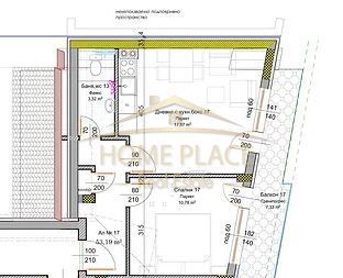 Продава се Двустаен апартамент в Варна, Левски - 70 кв.м за 1643 €/кв.м - Снимка #3