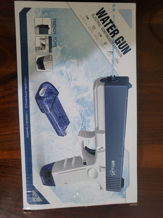 Водяной механический пистолет, бластер "GLOCK WATER GUN",