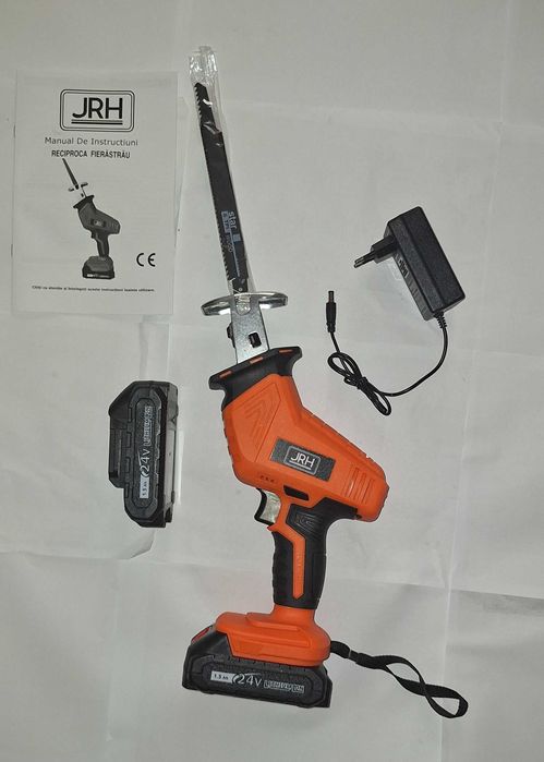 Fierastrau electric sabie pe baterii puternic OASE LEMN METAL Nou