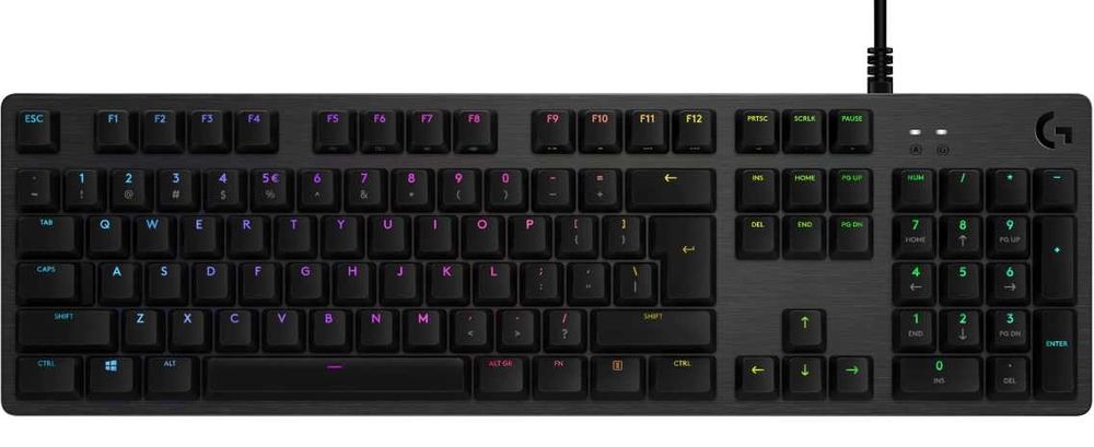 Tastatura Mecanica Gaming Logitech G512 GX RED 920-009370 RGB USB cu fir noua Sigilata
