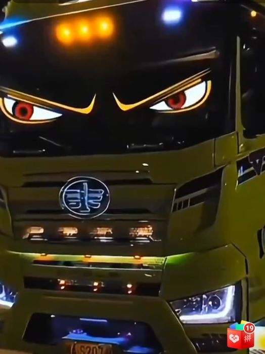 Led глаза на грузовой