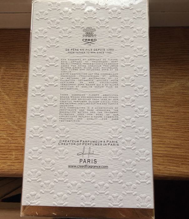 Creed Pure white Cologne