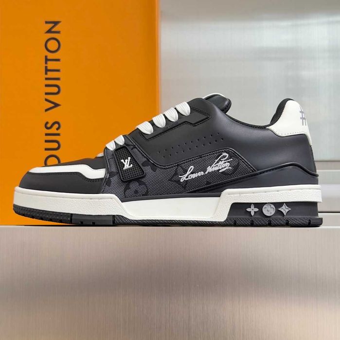 LV Trainer Черни мъжки обувки