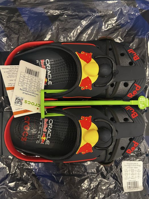 crocs ORACLE Red Bull racing 38-39 размер