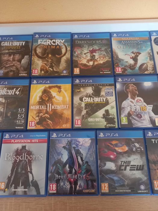 Продавам игри за PS4.