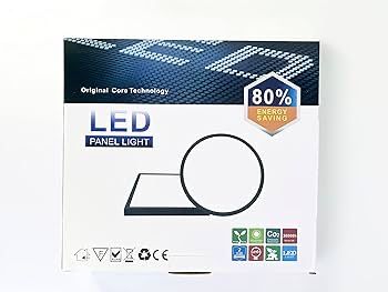 24 W LED димируема, водоустойчива 2700-6500K квадратна лампа