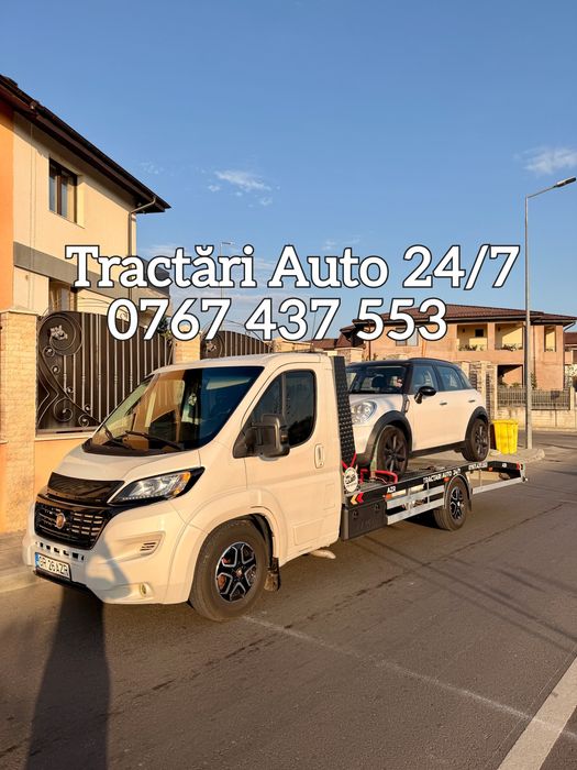 Tractari Auto Bucuresti/Platforma Auto/Asistenta Rutiera/Rampa