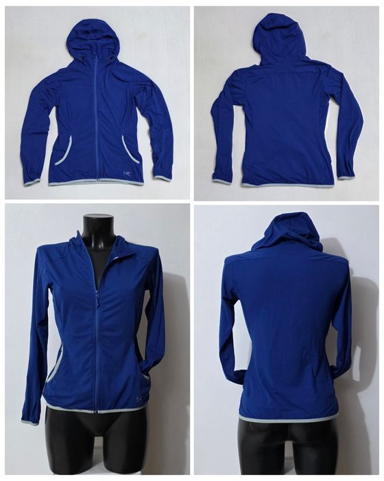 Jacheta Arcteryx Stretch, Hoodie Windstopper Outdoor, măsura XS (lady)