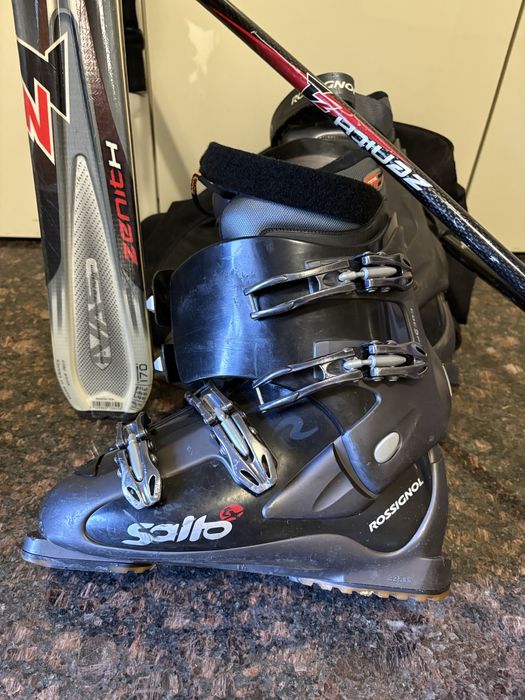 Ски комплект Rossignol Zenith 170 см + обувки + щеки + чанта