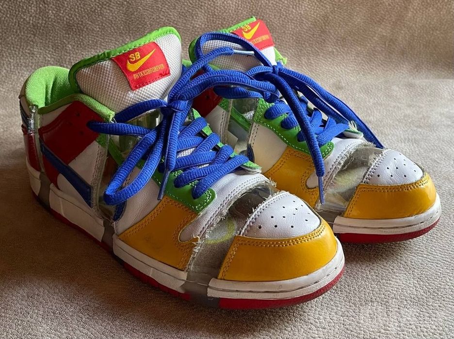 Оригинальные Кроссовки Nike SB Dunk Low x eBay «Sandy Bodecker»