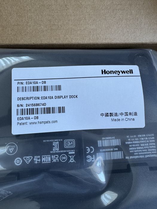 Tableta Honeywell ScanPal EDA10A + Display Dock