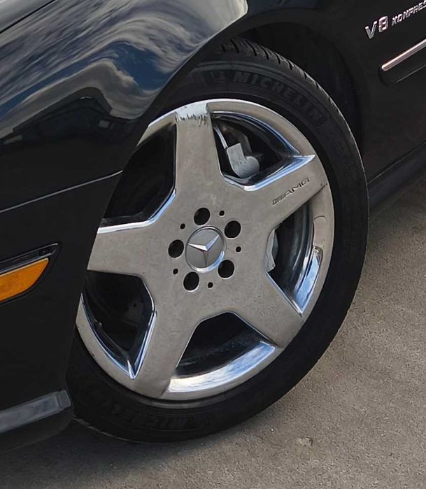 Мерцедес амг джанти 18" цола 5х112 Моноблок Хром Mercedes AMG Monoblock