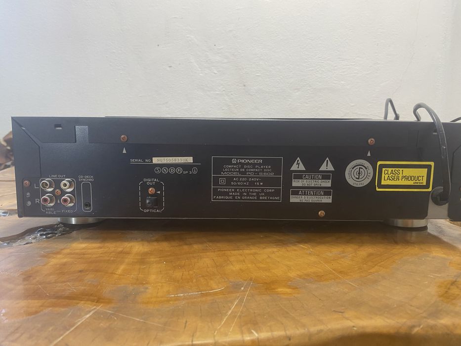 Cd-player pioneer PD S602