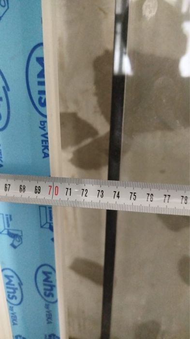 Пластикова перегородка, дверь и окно!