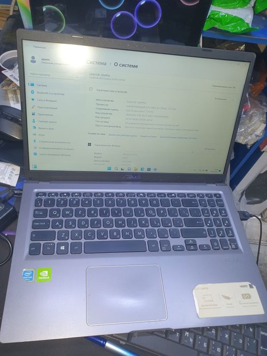 Продам ноутбук asus x515j