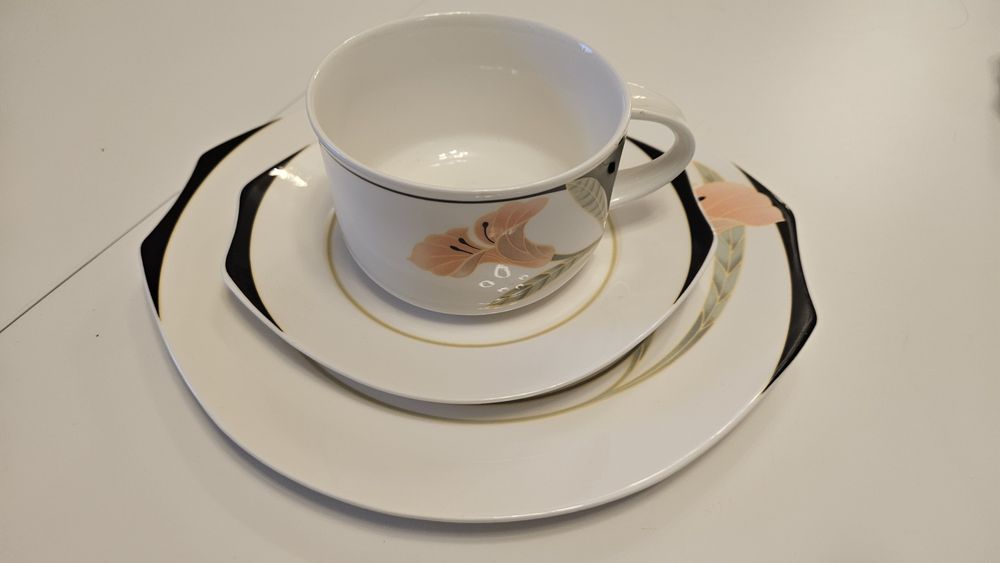 Set Villeroy Boch model Iris 12 persoane impecabil