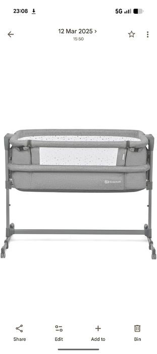 Patut Co Sleeper Kinderkraft