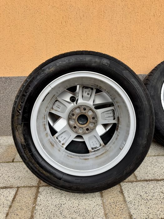 Jante originale Volkswagen R16, 5x112 – cu anvelope, plug & play