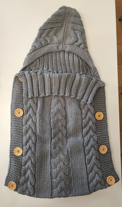 Нови Бебешки спални чувалчета с качулка (0-3м)