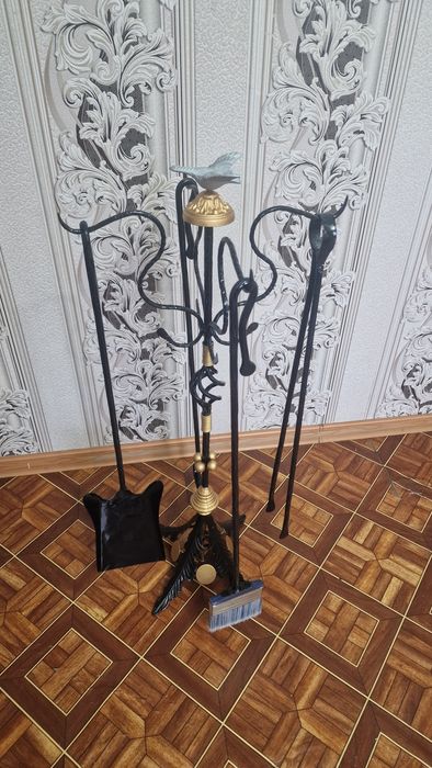 Каминный набор кованный