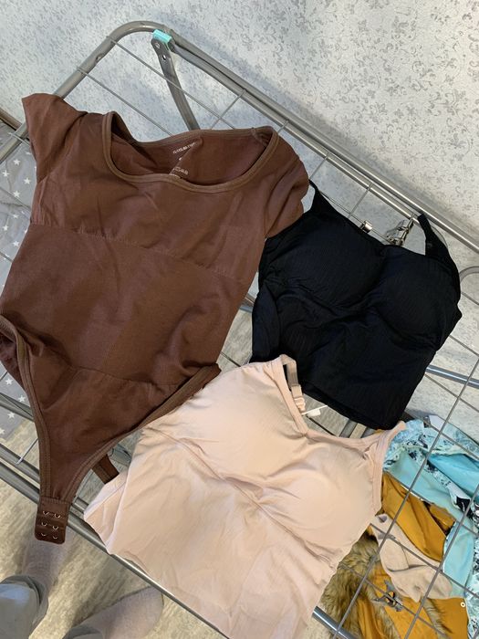 Кроп топ утягивающее белье