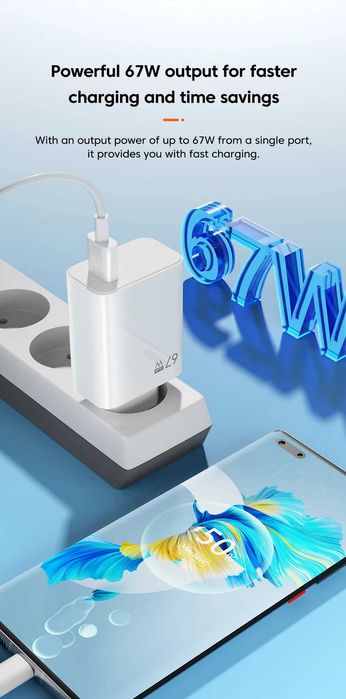 Incarcator 67W USB Fast Charger Xiaomi Ultra Redmi Note Charge Type C
