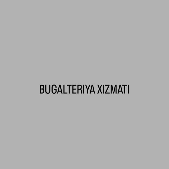 Bugalteriya hizmatlari