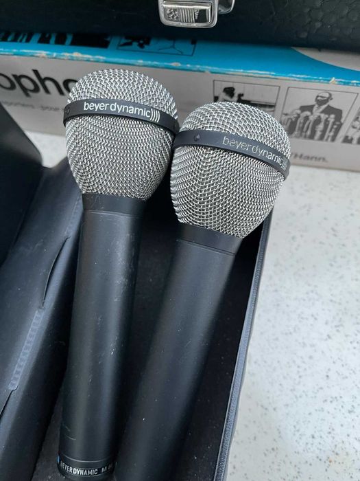 Microfoane vechi de colectie, Beyer Dynamic, Sennhaiser, Grunding