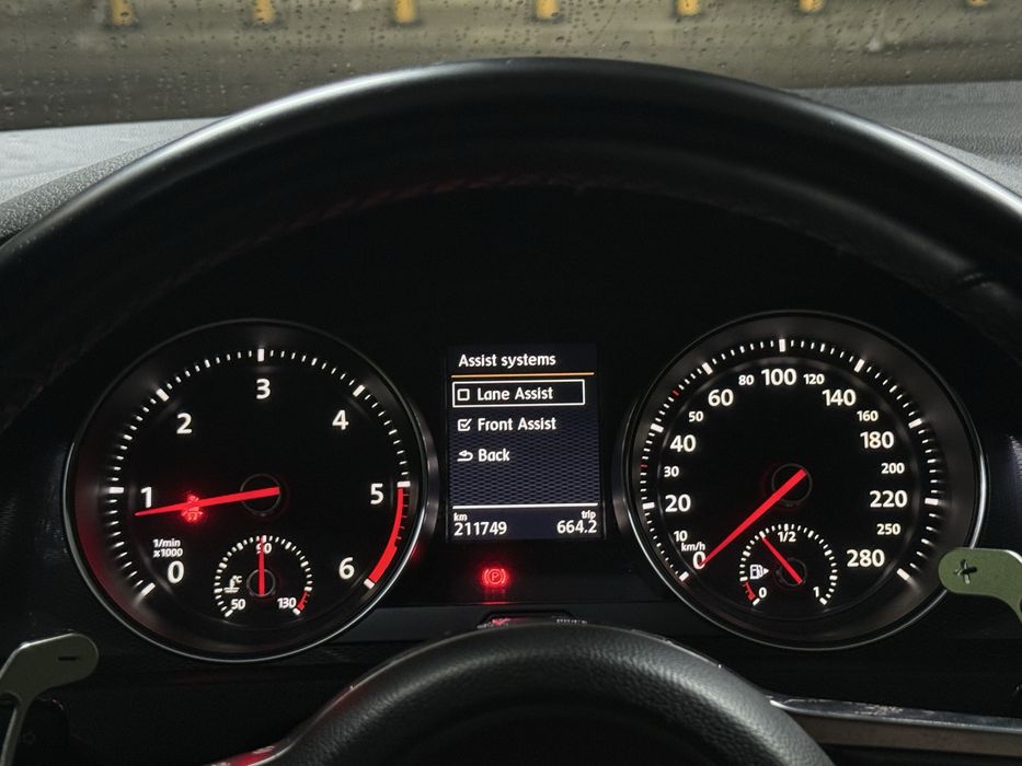 Golf 7 GTD 184 HP  distornic, lane asist