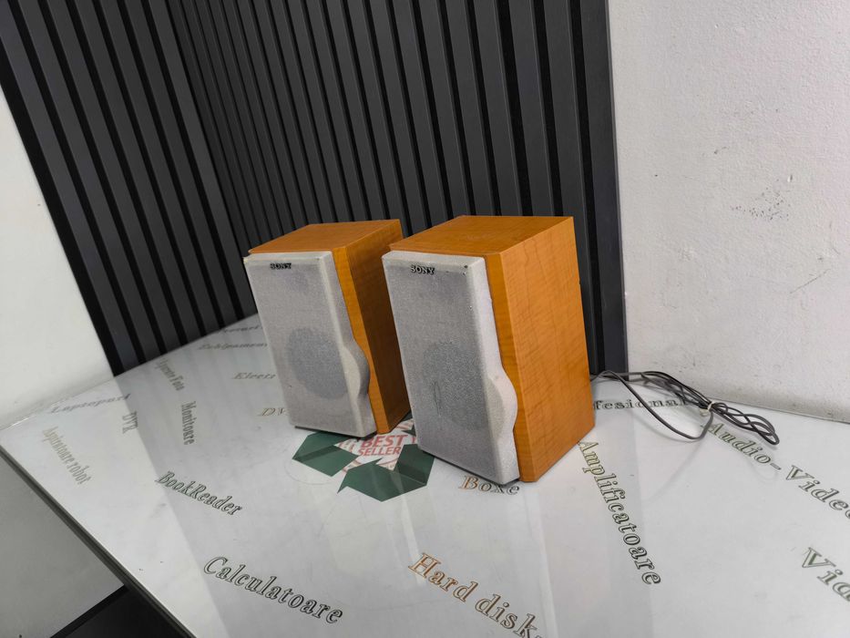 Pereche boxe Sony SS-CEP313 lemn, 6 Ohm