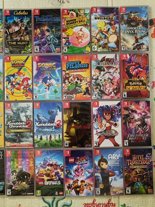 Распродажа Nintendo switch игры