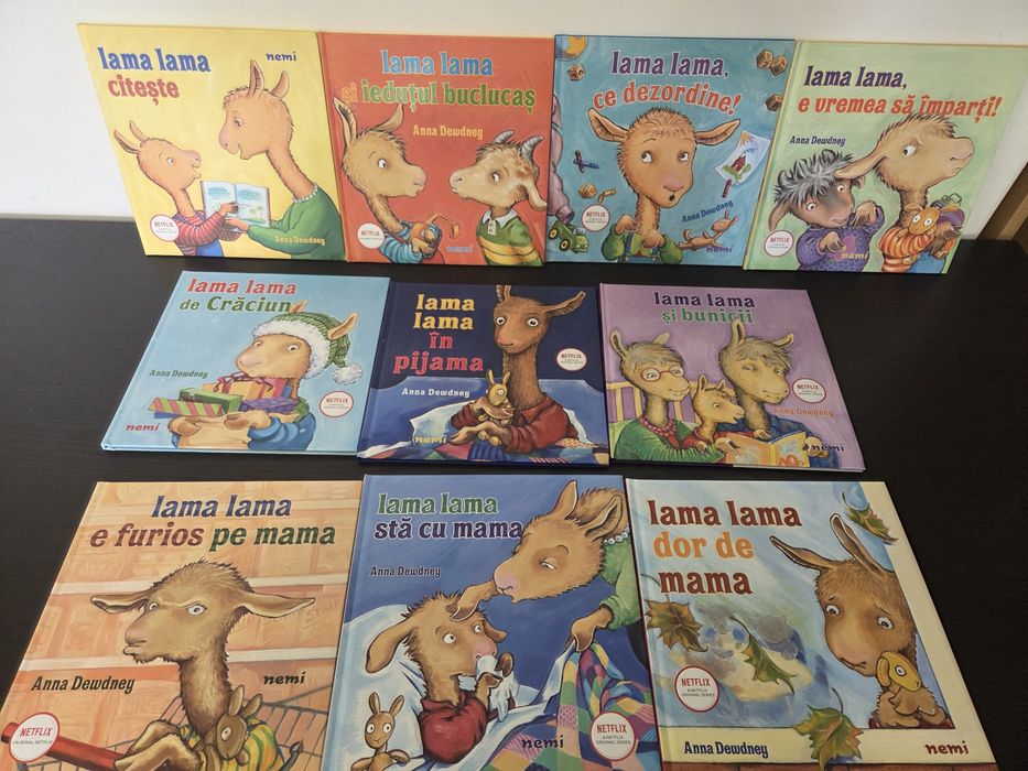 Lot 10 carti Lama Lama