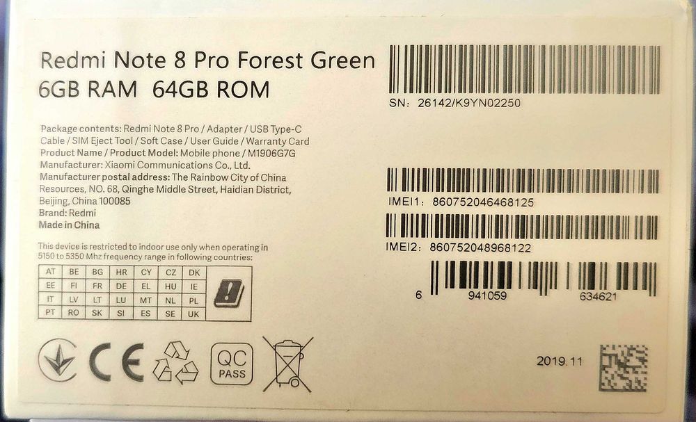 Xiaomi Redmi Note 8 Pro