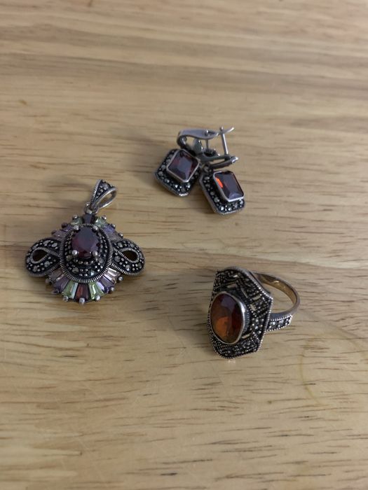 Серебряный комплект