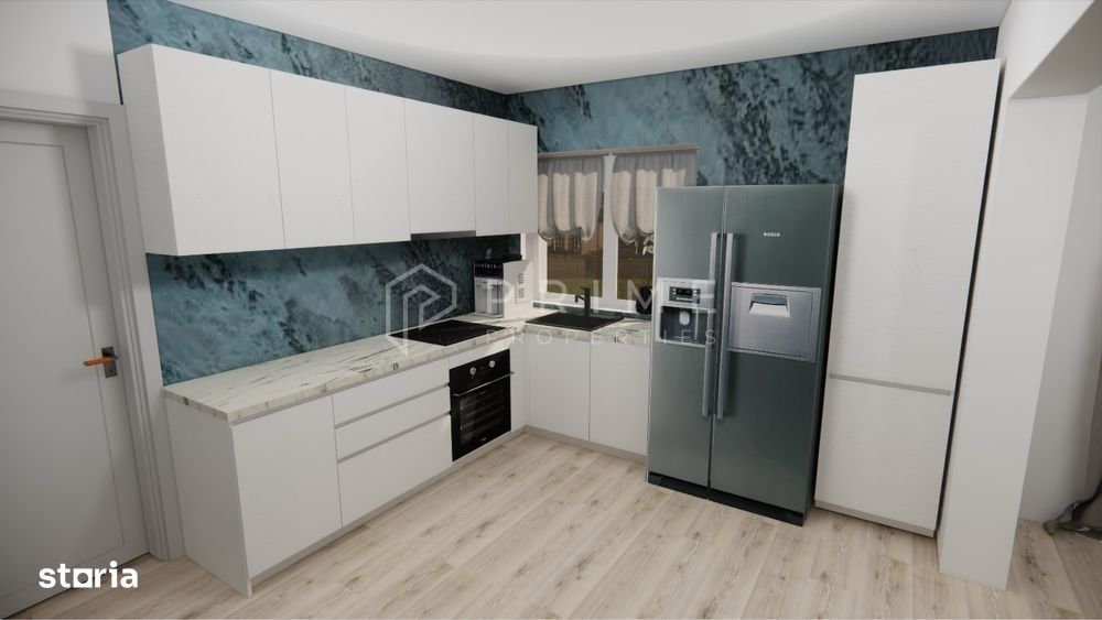 Apartament 2 camere – bloc nou – mobilat și utilat – loc de parcare