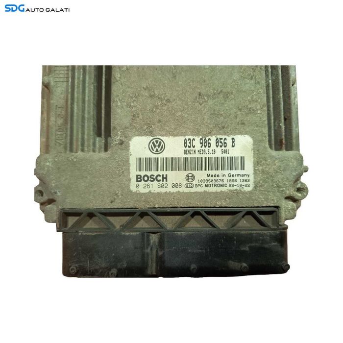 Kit Pornire ECU Calculator Motor Ceas Ceasuri Bord Chei Cheie CIP Imobilizator Volkswagen Golf 5 1.6 FSI 2004 - 2008 Cod 03C906056B 0261S002008 1K0920860E [LS0377] [LS0378]