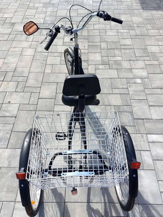 PACHET COMPLET: Tricicletă Adulți VELORS - NOUĂ - Siguranță Maximă
