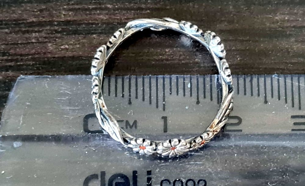 Inel argint model cu margarete