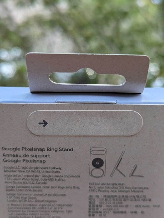 Google Pixelsnap Ring Stand + подарък