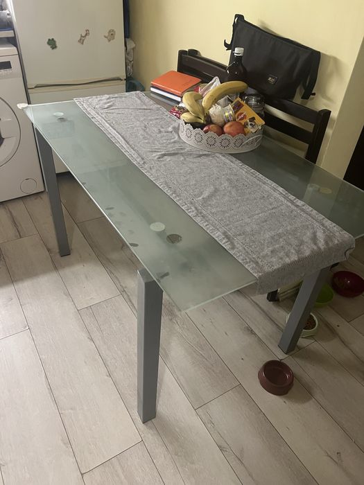 Диван Морган + Стъклена маса