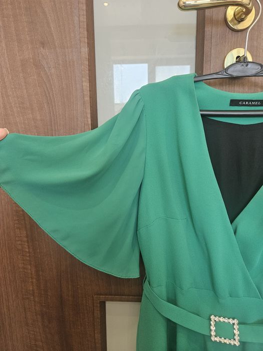 Rochie de ocazie, verde smarald