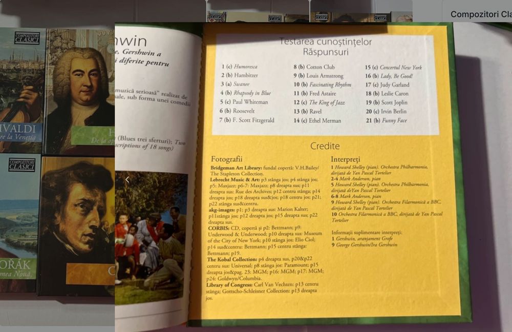 Compozitori Clasici - Colecție de 30 de cd-uri și broșuri