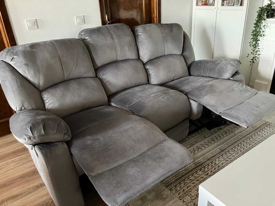 Canapea recliner 3 locuri