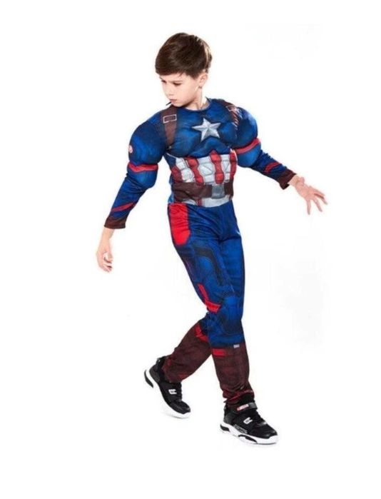 Costum supereroi cu mușchi 3 -9ani