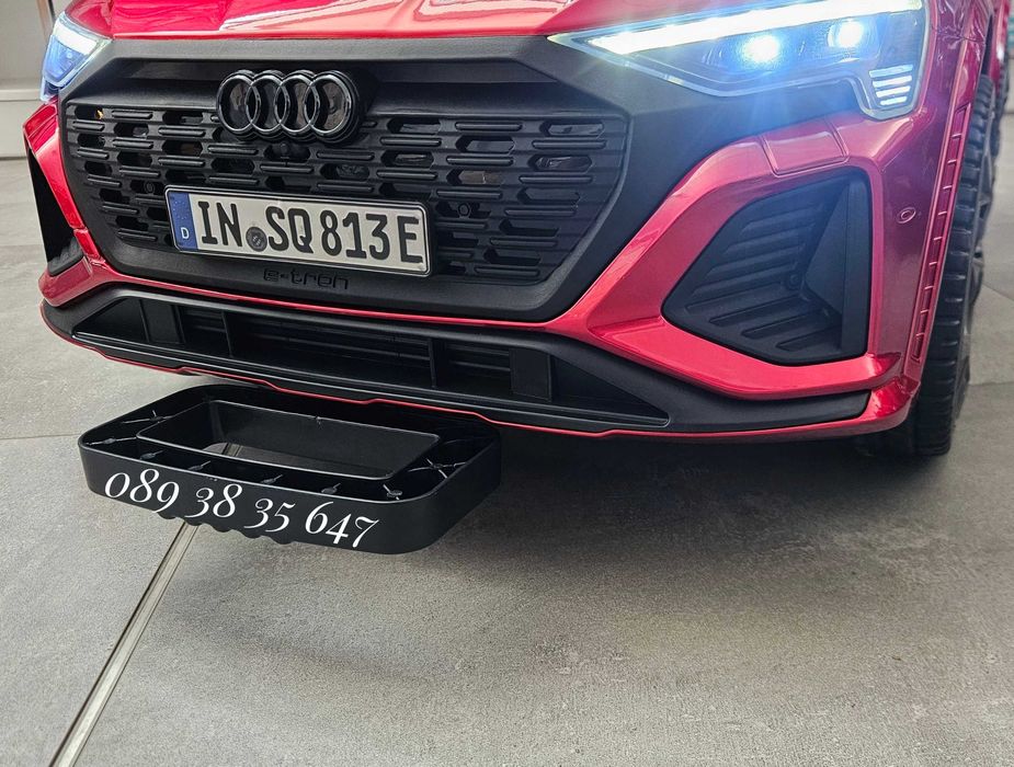 ПРОМОЦИЯ!НОВО!Акумулаторен джип Audi SQ8 RED с 12V батерия,меки гуми