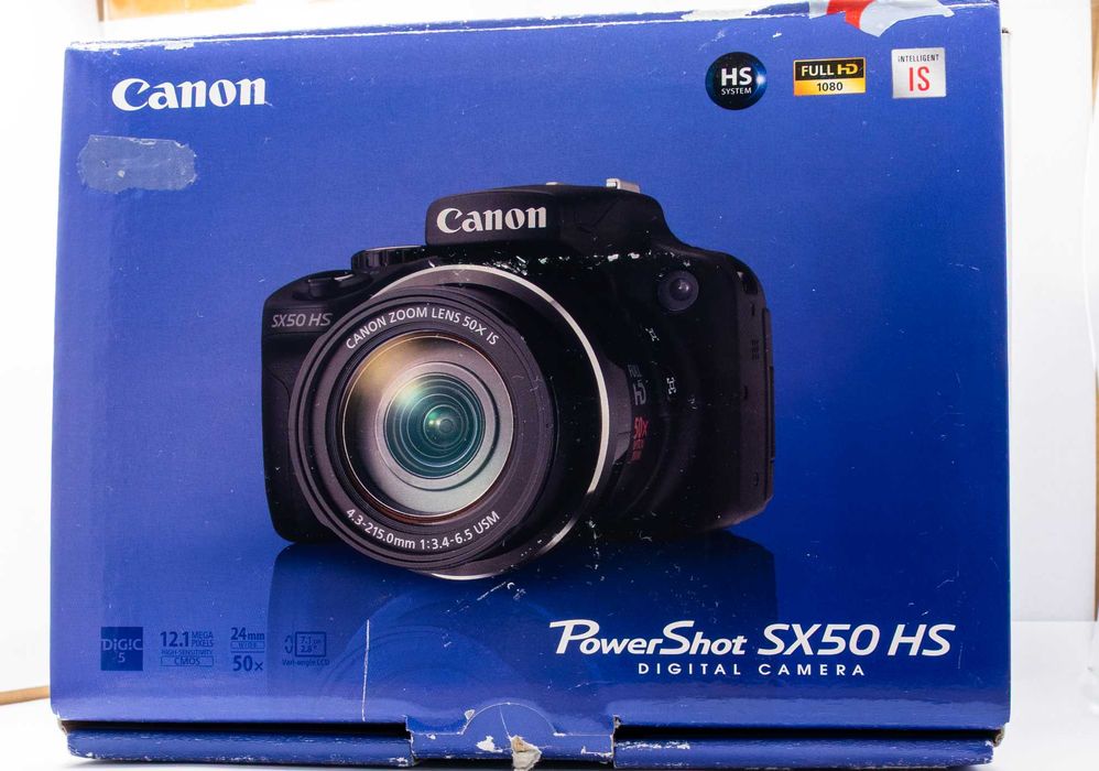 Canon PowerShot SX50 HS – zoom optic 50x, stare excelentă