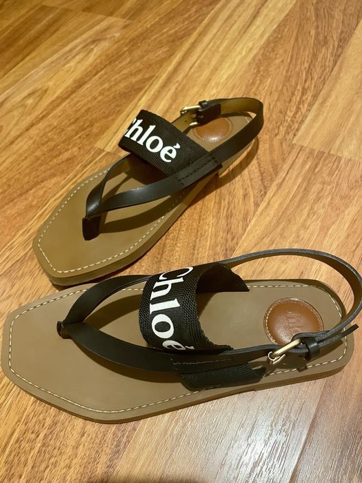 Sandale Chloe Whoody Logo Strap