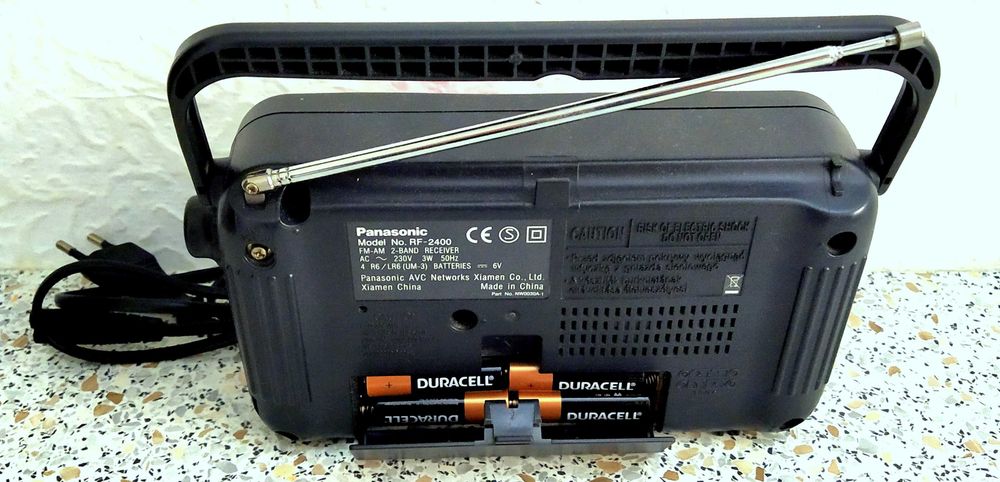 Panasonic - Radio de CALITATE ! versiunea originală, pur analogică