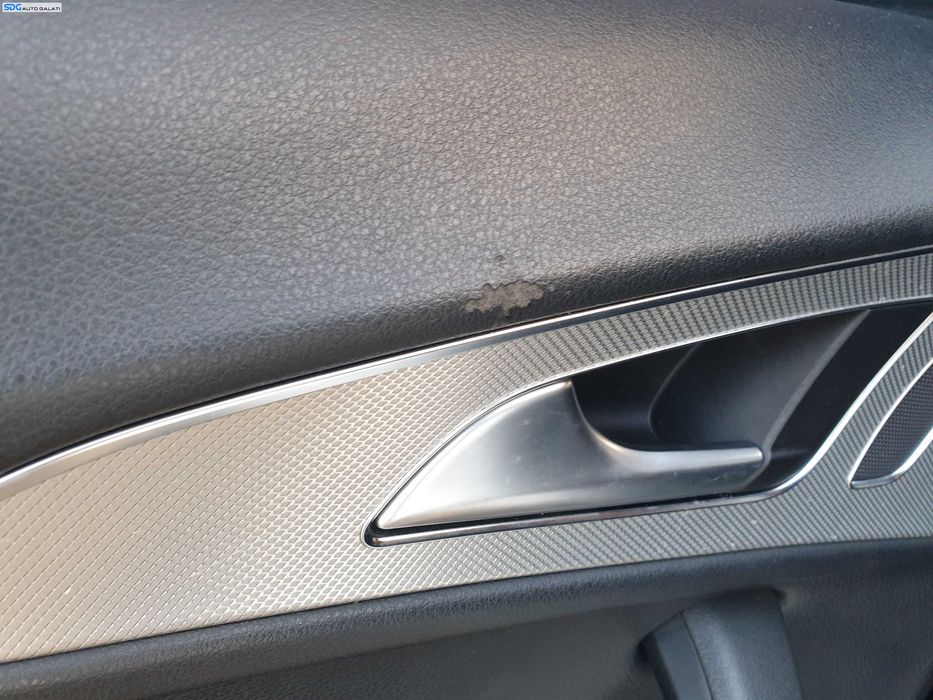 Tapiterie Panou Fata Interioara Piele Usa Portiera Stanga Spate cu Imperfectiuni Audi A6 C7 Break Combi 2011 - 2018 [K0818]