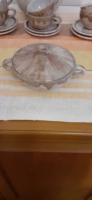 Оригинален,  керамичен сервиз за кафе